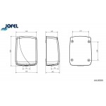 ΣΤΕΓΝΩΤΗΡΑΣ JOFEL AA16500 INOX MAT 2000W SENSOR Στεγνωτήρες χεριών