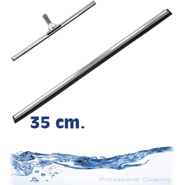 Ράγα INOX με λάστιχο 35cm Εργαλεία καθαρισμού επιφανειών