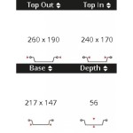204 ΣΚΕΥΟΣ ΑΛΟΥΜΙΝΙΟΥ (204 R64L S19A) 100τ Σκεύη αλουμινίου 204 ΣΚΕΥΟΣ ΑΛΟΥΜΙΝΙΟΥ (204 R64L S19A) 100τ Σκεύη αλουμινίου