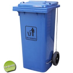 Κάδος απορριμμάτων 100lt. με πεντάλ, και 2 ρόδες. Κάδοι απορ/των πλαστικοί