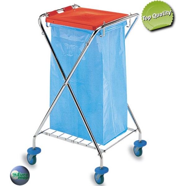 Καρότσι "Χ" για σκουπίδια. Καρότσια καμαριέρας