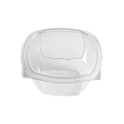 Σκεύος σαλάτας PET DIAMOND με ενσωματωμένο καπάκι 1000cc 100τ Μπολ σαλάτας