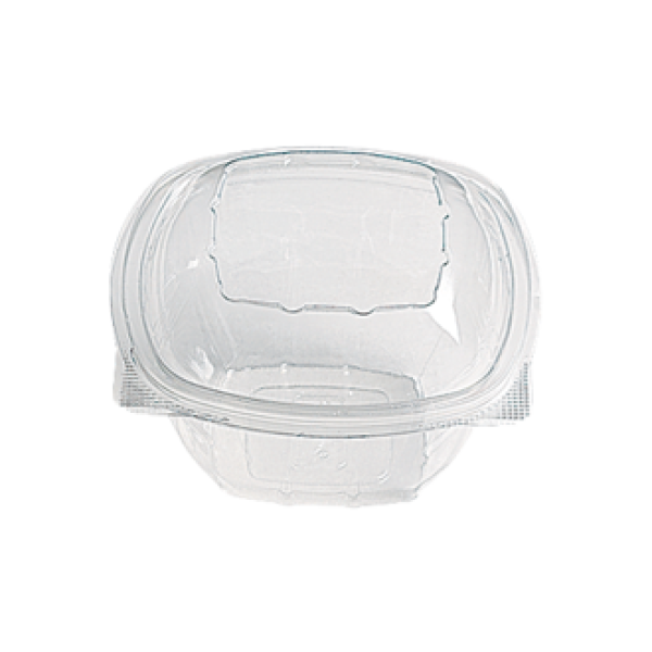 Σκεύος σαλάτας PET DIAMOND με ενσωματωμένο καπάκι 1000cc 100τ Μπολ σαλάτας