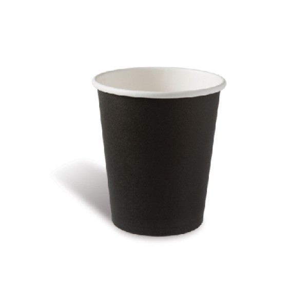 Ποτήρι χάρτινο ΜΑΥΡΟ 4oz 50τ Ποτήρια χάρτινα