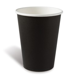 Ποτήρι χάρτινο μαύρο 14oz 50τ Ποτήρια χάρτινα