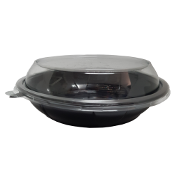 Μπολ σαλάτας μαυρο στρογγυλό 1000ml 50τ Προσφορές