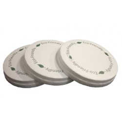 Καπάκια Χάρτινα Ίσια Eco Friendly για Χάρτινα Ποτήρια 12-16oz Καπάκια ποτηριών