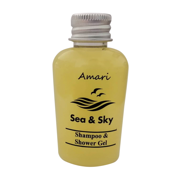 Sea and Sky σαμπουάν & αφρόλουτρο 30ml μπουκαλάκι  Σαπούνια / Σαμπουάν / Αφρόλουτρα