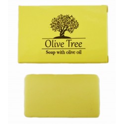 Olive tree σαπούνι ελαιόλαδου παραλ/μο 25 gr σε ζελατίνα και σε χάρτινο κουτί  Προϊόντα Λαδιού - Aloe Vera - Aromatic Tea