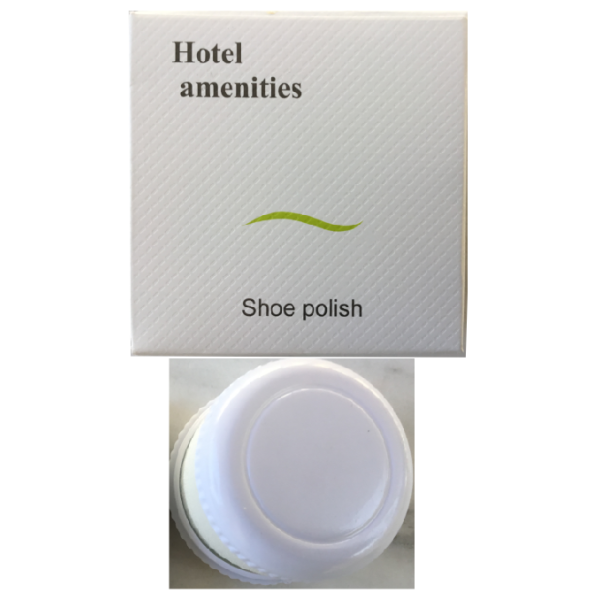 Γυαλιστικό παπουτσιών σφουγγαράκι σε χάρτινο κουτί Amenities Γυαλιστικό παπουτσιών σφουγγαράκι σε χάρτινο κουτί Amenities