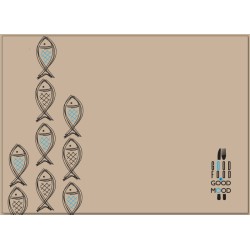 ΣΟΥΠΛΑ ECO KRAFT FISH 28*41 2000τ Σουπλά