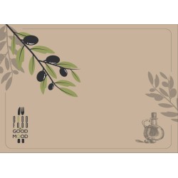 ΣΟΥΠΛΑ ECO KRAFT OLIVE 28*41 2000τ Σουπλά