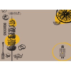 ΣΟΥΠΛΑ ECO KRAFT FAST FOOD 28*41 2000τ Σουπλά