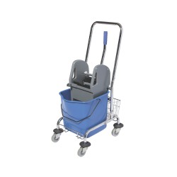 Καρότσι Καθαρισμού Μεταλλικό Μονό 25lit 