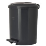 Πλαστικός κάδος με πεντάλ της RAM 10lt (μαύρο, καφέ, σιελ) Κάδοι απορ/των πλαστικοί