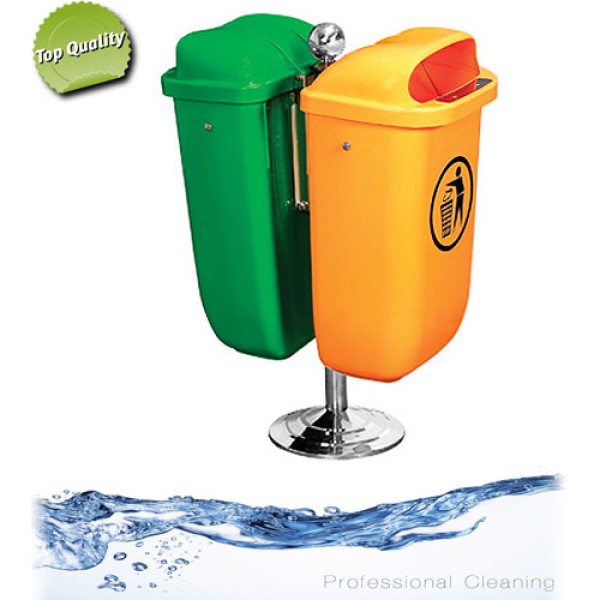 Κάδος εξωτερικών χώρων 100ltτης RAM Κάδοι απορ/των πλαστικοί