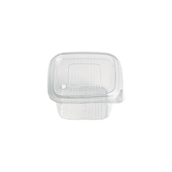 Σκεύος PET Διάφανο Ορθογώνιο 500cc 100t Σκεύη PET  (για κρύα)