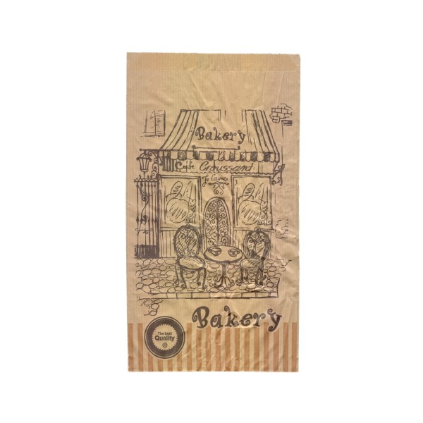 Χαρτοσακούλα Κράφτ Bakery 15 X 28 1kg Χαρτοσακούλες τροφίμων