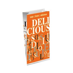 Χαρτοσακούλα vegetal delicious 10  X 33 1kg Χαρτοσακούλες τροφίμων