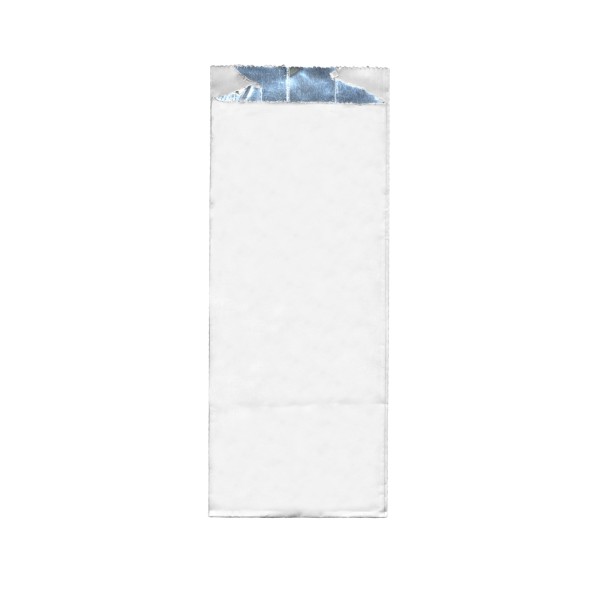 Χαρτοσακούλα αλουμινίου λευκή 10 X 28 1kg Χαρτοσακούλες τροφίμων