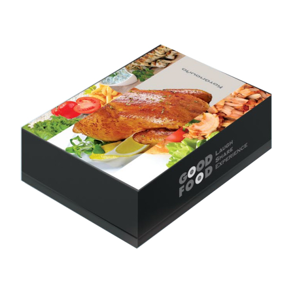 Κουτί ψητοπωλείου κοτόπουλο μεγάλο Z66 1kg Μιας χρήσης αναλώσιμα