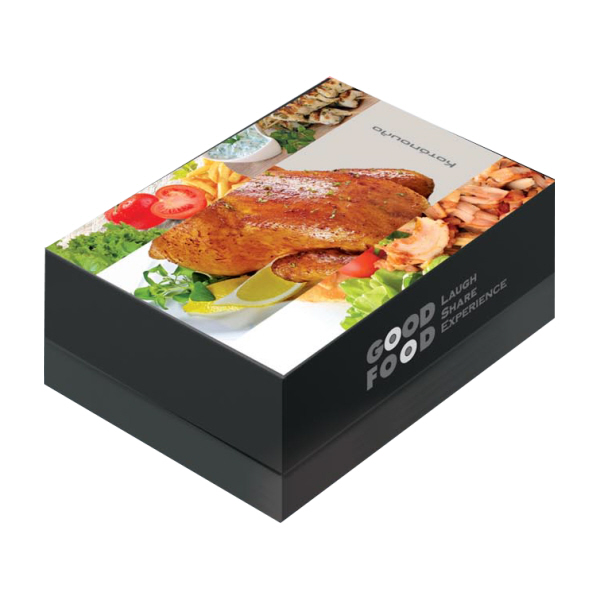 Κουτί ψητοπωλείου κοτόπουλο σούβλας 1kg Μιας χρήσης αναλώσιμα