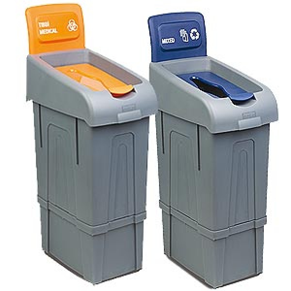 Κάδος ανακύκλωσης πλαστικών, πλαστικός 80 λιτ Κάδοι ανακύκλωσης