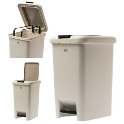 Κάδος πλαστικός RAM μπεζ 10lt