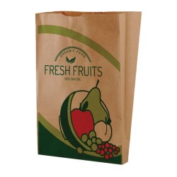 ΧΑΡΤΟΣΑΚΟΥΛΑ 20*33 ΚΡΑΦΤ ΜΑΝΑΒΙΚΗΣ ΚΑΦΕ 1kg Χαρτοσακούλες τροφίμων