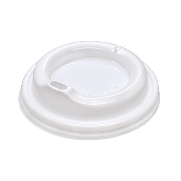 Καπάκι Πιπίλας Λευκό tube 8oz 100τμχ Καπάκια ποτηριών