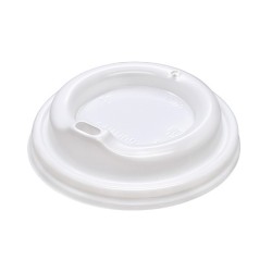 Καπάκι Πιπίλας Λευκό tube 12-16oz 100τμχ Καπάκια ποτηριών