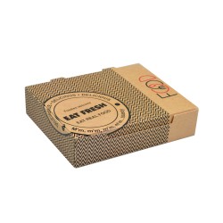 Χάρτινα κουτιά easy open για κρέπα / βάφλα 22x18x5cm Σκεύη φαγητού χάρτινα