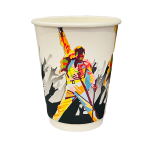 ΠΟΤΗΡΙ ΔΙΠΛΟΤΟΙΧΟ FACES 14oz 25τ Ποτήρια χάρτινα