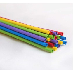ΚΑΛΑΜΑΚΙ 3Φ ΧΑΡΤΙΝΟ JUMBO 1/1 ΧΡΩΜΑΤΙΣΤΟ 500τ Χάρτινα καλαμάκια
