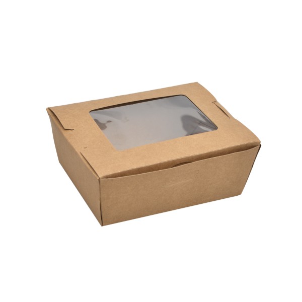 ΣΚΕΥΟΣ ΦΑΓ. ΚΡΑΦΤ 700ml (15x10x4.5) ΜΕ ΕΝΣΩΜ/ΝΟ ΚΑΠΑΚΙ ΠΑΡ/ΡΟ RPET 50ΤΕΜ Σκεύη φαγητού χάρτινα