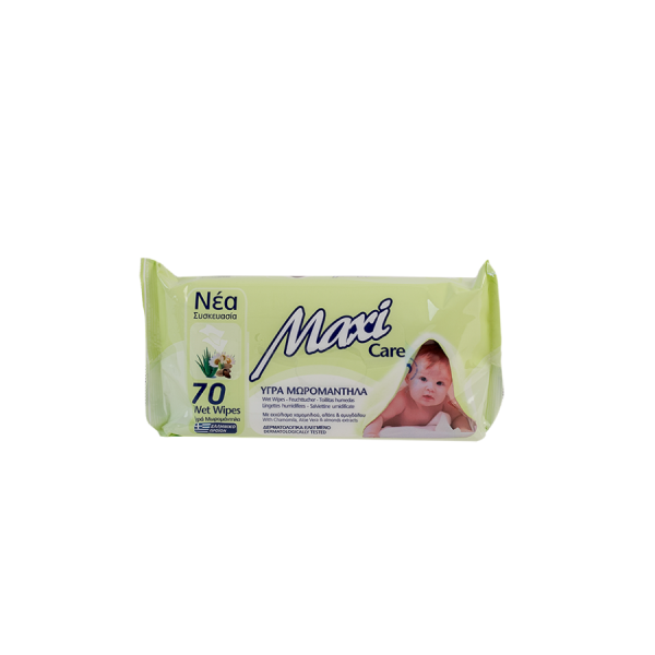 ΥΓΡΑ ΜΩΡΟΜΑΝΤΗΛΑ MAXI 70Τ ΥΓΡΑ ΜΩΡΟΜΑΝΤΗΛΑ MAXI 70Τ