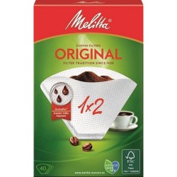Φίλτρα για καφέ MELITTA 1x2 (40τεμ.) είδη γραφείου