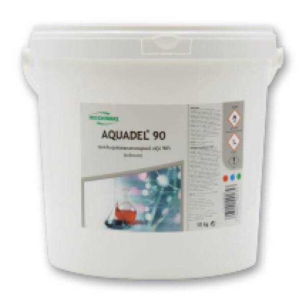 AQUADEL® 90 Οργανικό χλώριο 90% σε ταμπλέτες 200gr/ 10kg Χλώρια AQUADEL® 90 Οργανικό χλώριο 90% σε ταμπλέτες 200gr/ 10kg Χλώρια