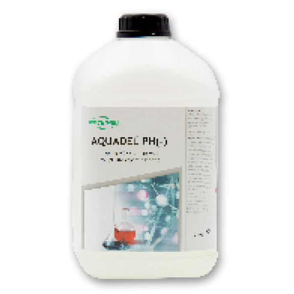 AQUADEL® PH (-) Υγρό προϊόν για τη μείωση του pH του νερού της πισίνας 5kg. Ρυθμιστές PH AQUADEL® PH (-) Υγρό προϊόν για τη μείωση του pH του νερού της πισίνας 5kg. Ρυθμιστές PH