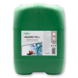 AQUADEL® PH (-) Υγρό προϊόν για τη μείωση του pH του νερού της πισίνας 25kg. Ρυθμιστές PH